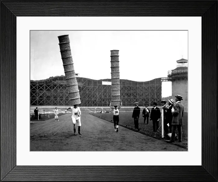 Framed Print : Fruiterers Sports Day, Crystal Palace, London Framed Print : Fruiterers Sports Day, Crystal Palace, London