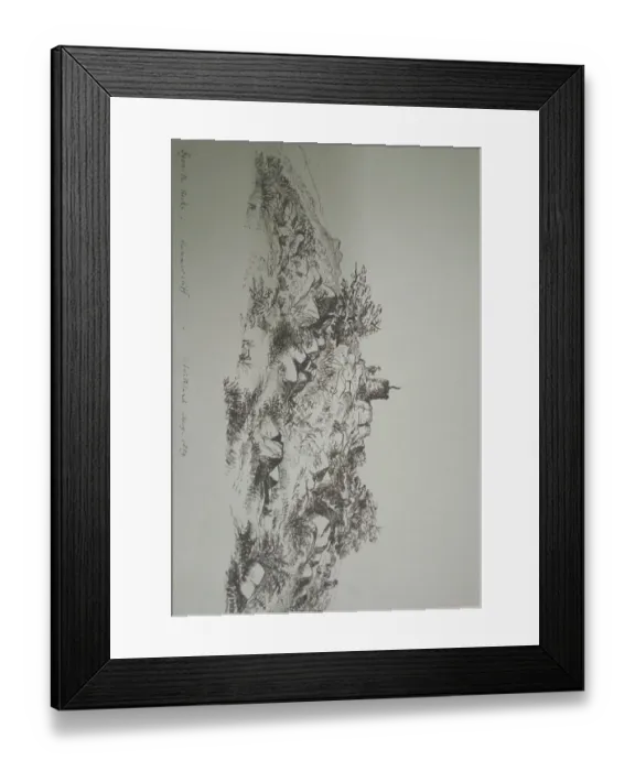 Framed Print : Syenite Rocks, Hamamercliff, Swithland, Leicestershire Framed Print : Syenite Rocks, Hamamercliff, Swithland, Leicestershire