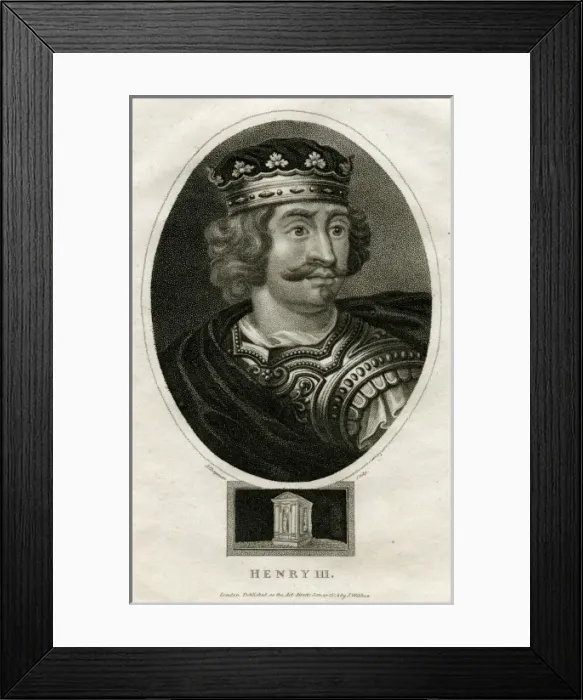 Framed Print : King Henry III of England Framed Print : King Henry III of England