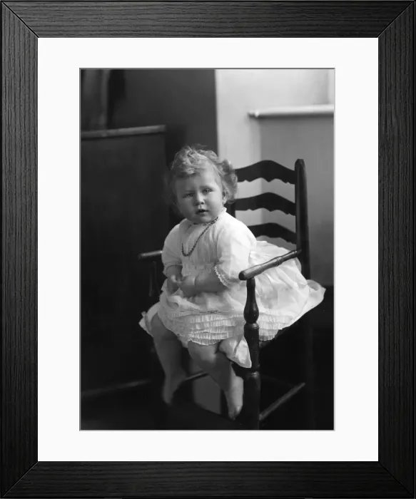 Framed Print : Princess Elizabeth of York, 1927 Framed Print : Princess Elizabeth of York, 1927