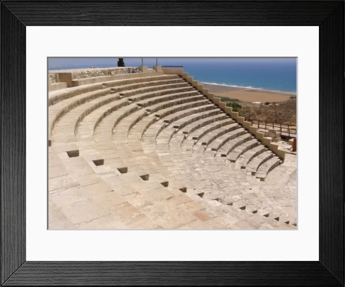 Framed Print : Kourion archaeological site, Cyprus Framed Print : Kourion archaeological site, Cyprus