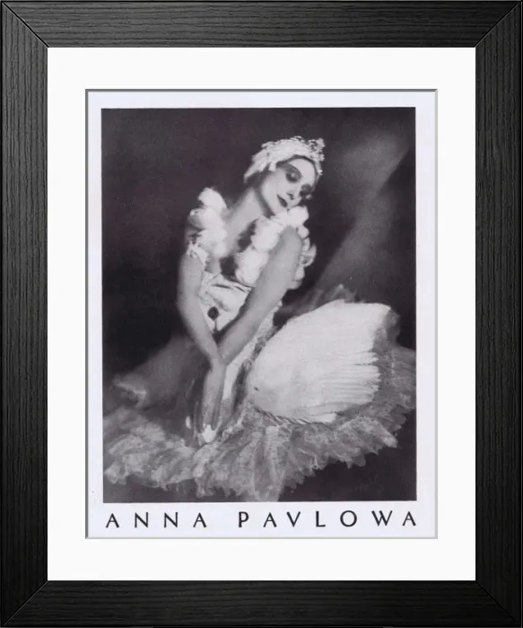 Framed Print : Ann Pavlowa, 1931 Framed Print : Ann Pavlowa, 1931