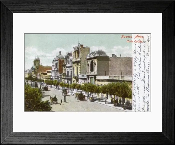 Framed Print : Calle Collao, Buenos Aires, Argentina Framed Print : Calle Collao, Buenos Aires, Argentina