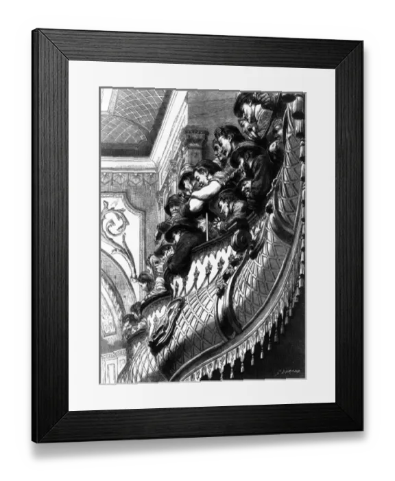 Framed Print : Theatre going: an audience at the Victoria Theatre Framed Print : Theatre going: an audience at the Victoria Theatre