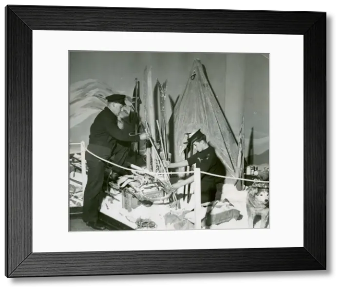 Framed Print : Polar tableau, RSS Discovery Exhibition Framed Print : Polar tableau, RSS Discovery Exhibition