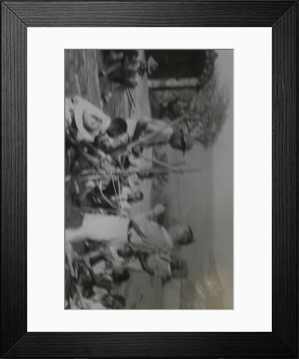 Framed Print : Scouts practising pioneering, Grenada, West Indies Framed Print : Scouts practising pioneering, Grenada, West Indies