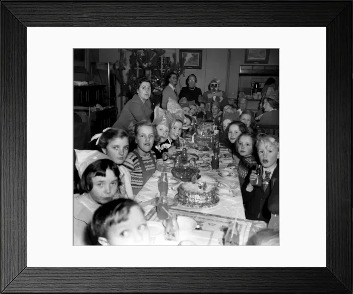 Framed Print : Childrens Christmas Party, Walton-on-the-Naze, Essex Framed Print : Childrens Christmas Party, Walton-on-the-Naze, Essex