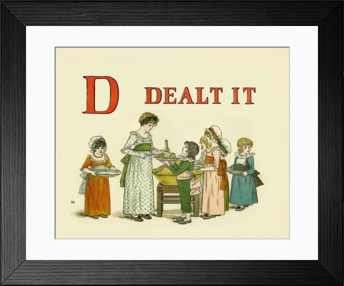 Framed Print : D Dealt it Framed Print : D Dealt it