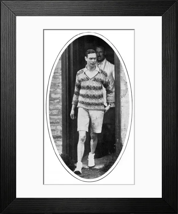Framed Print : Duke of York (George VI) at Cadet camp Framed Print : Duke of York (George VI) at Cadet camp