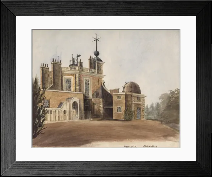 Framed Print : Greenwich Observatory, south east London Framed Print : Greenwich Observatory, south east London