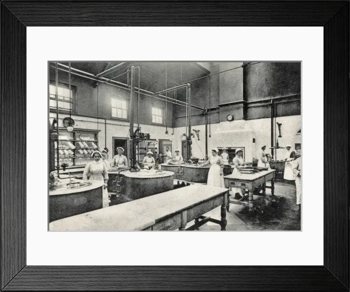 Framed Print : Joyce Green Hospital - main kitchen Framed Print : Joyce Green Hospital - main kitchen
