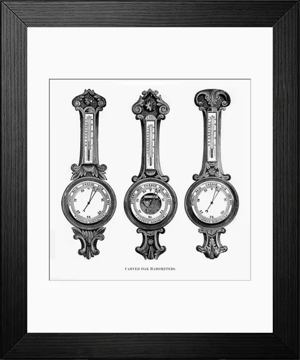 Framed Print : Barometers Framed Print : Barometers
