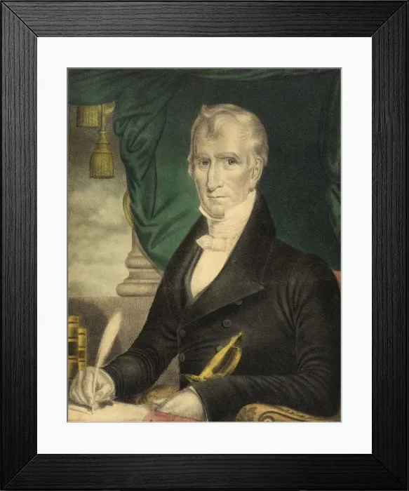Framed Print : William Henry Harrison Framed Print : William Henry Harrison