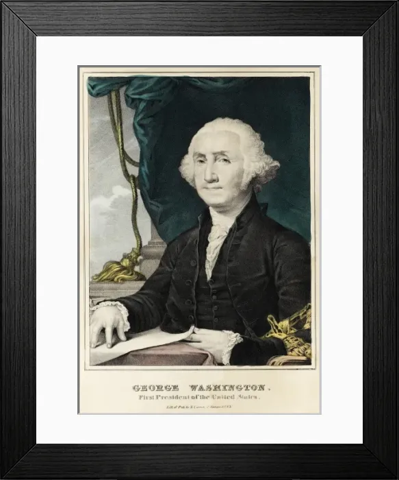 Framed Print : George Washington Framed Print : George Washington