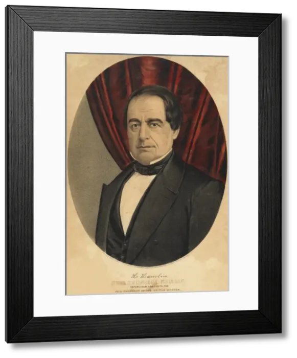 Framed Print : Honourable Hannibal Hamlin Framed Print : Honourable Hannibal Hamlin