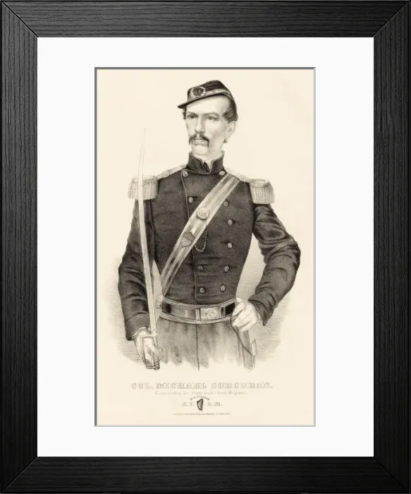 Framed Print : Colonel Michael Corcoran Framed Print : Colonel Michael Corcoran