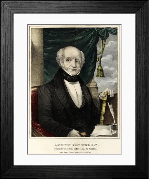 Framed Print : Martin Van Buren Framed Print : Martin Van Buren