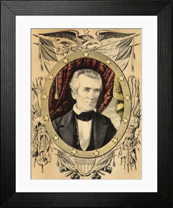 Framed Print : James K. Polk Framed Print : James K. Polk