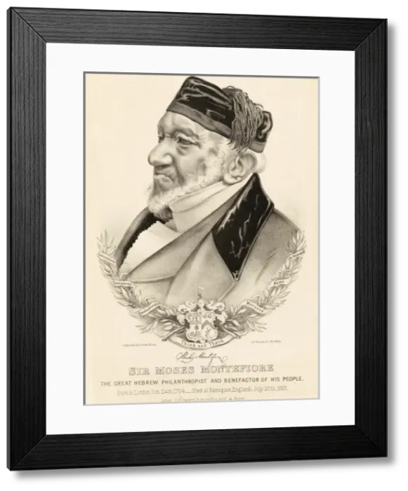 Framed Print : Sir Moses Montefiore Framed Print : Sir Moses Montefiore