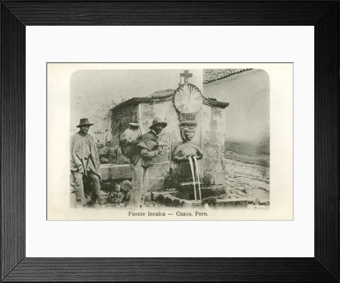 Framed Print : Incan Fountain - Cuzco, Peru Framed Print : Incan Fountain - Cuzco, Peru