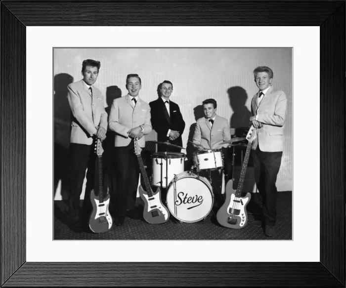 Framed Print : The Young Ones, rock and roll band, Walton, Essex Framed Print : The Young Ones, rock and roll band, Walton, Essex