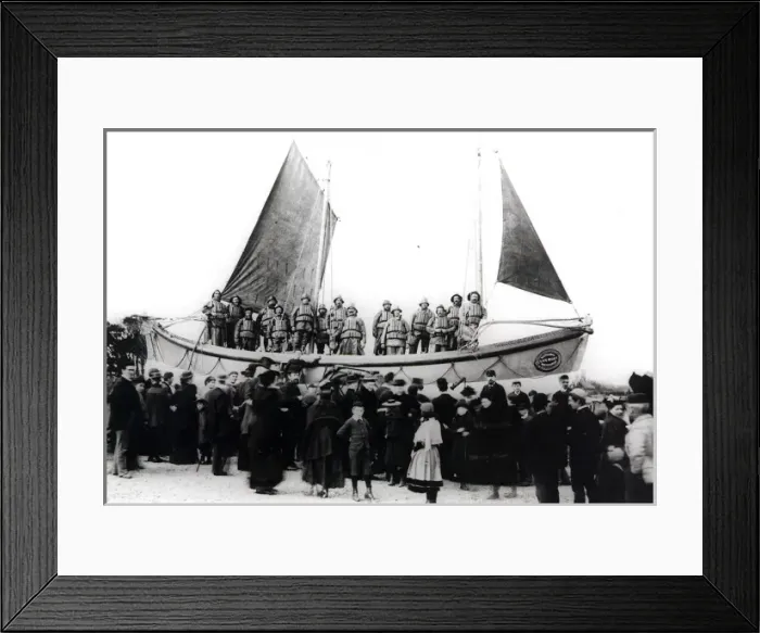 Framed Print : Honourable Artillery Company lifeboat, Walton, Essex Framed Print : Honourable Artillery Company lifeboat, Walton, Essex