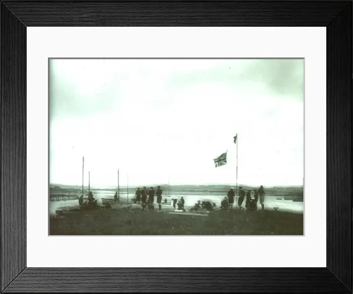 Framed Print : Sea Scouts coming ashore Framed Print : Sea Scouts coming ashore