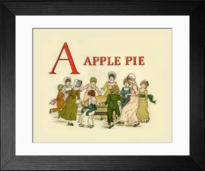 Framed Print : A is for Apple Framed Print : A is for Apple