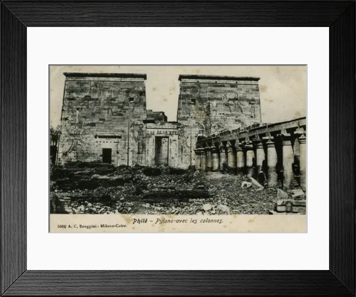 Framed Print : Temple of Isis, Philae Island, Egypt Framed Print : Temple of Isis, Philae Island, Egypt