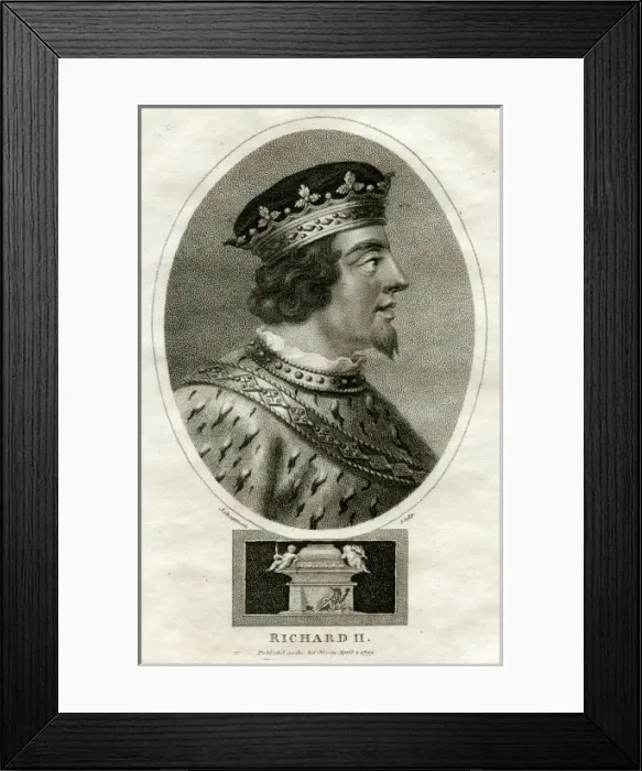 Framed Print : King Richard II of England Framed Print : King Richard II of England