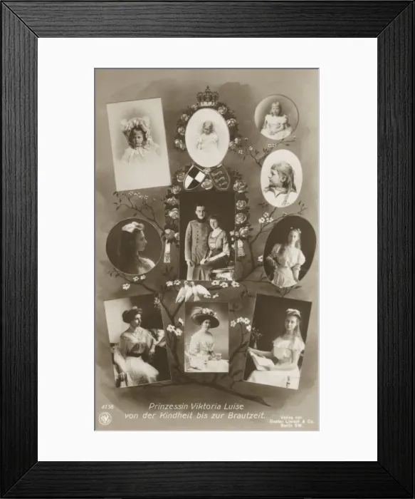 Framed Print : Early life of Princess Victoria Louise Framed Print : Early life of Princess Victoria Louise