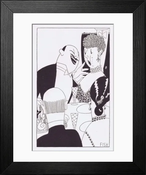 Framed Print : Art deco illustration by Fish, 1927 Framed Print : Art deco illustration by Fish, 1927