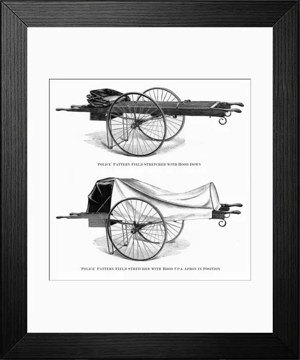 Framed Print : Field stretchers Framed Print : Field stretchers