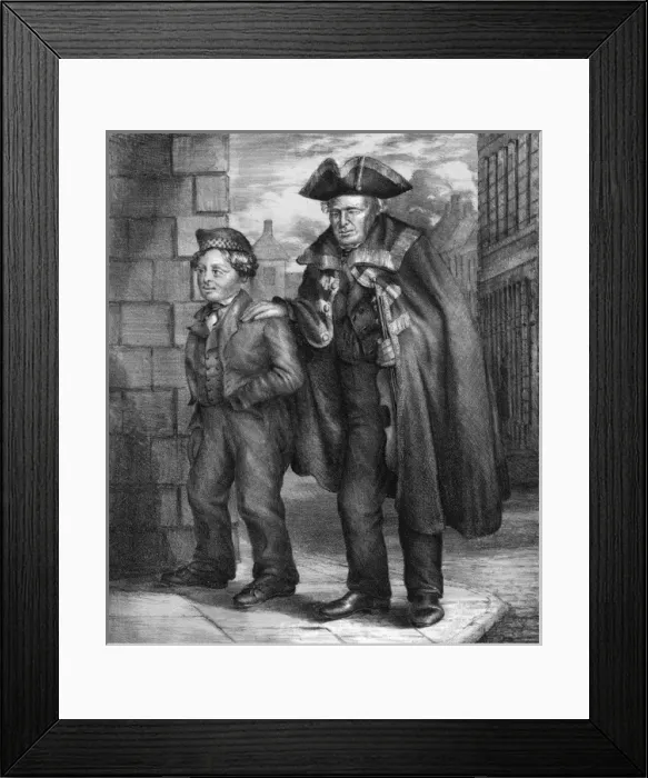 Framed Print : Street music: James Wallace, town wait Framed Print : Street music: James Wallace, town wait