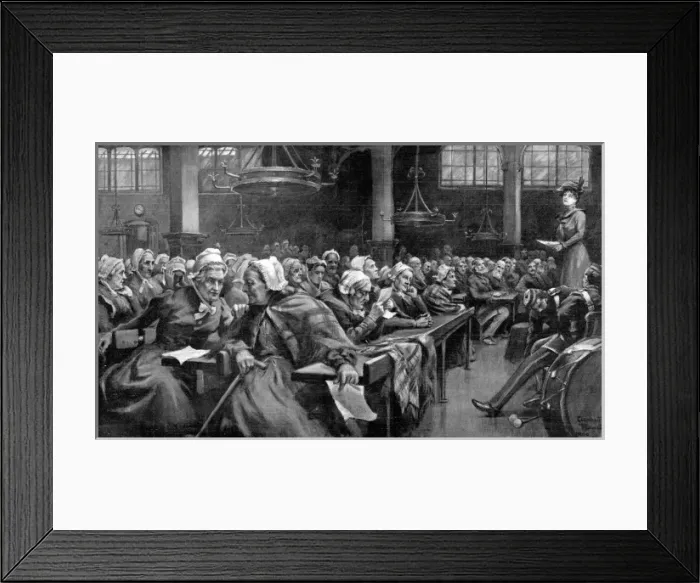 Framed Print : Sunday Music for the Indigent Poor Framed Print : Sunday Music for the Indigent Poor