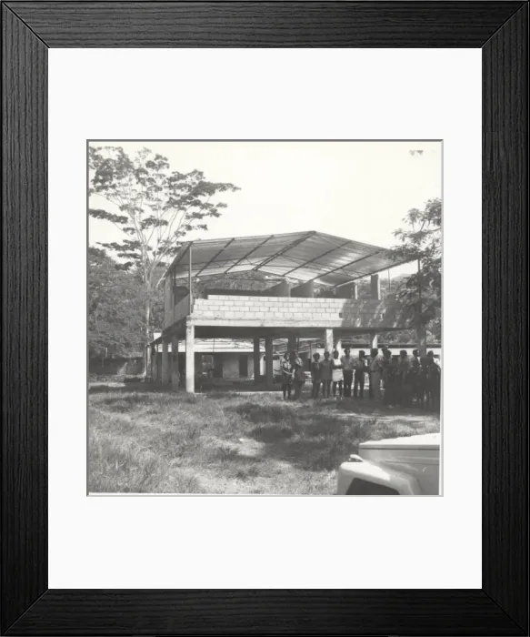 Framed Print : Joint Scout and Guide Headquarters, Dominica