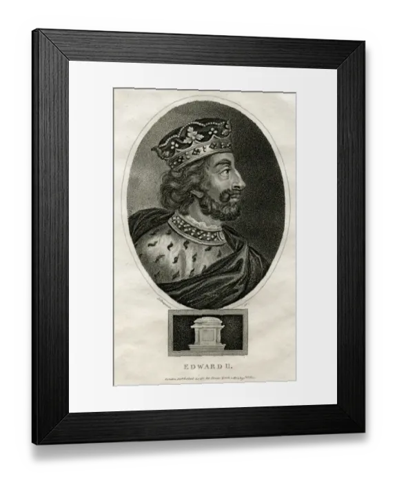 Framed Print : King Edward II of England Framed Print : King Edward II of England