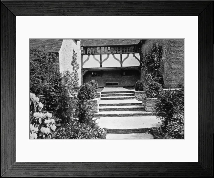 Framed Print : North Court, Munstead Wood - Home of Gertrude Jekyll Framed Print : North Court, Munstead Wood - Home of Gertrude Jekyll
