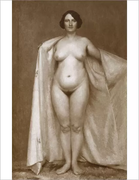 Nude painting by Julio E Fossa-Calderon