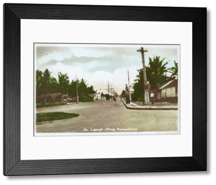 Framed Print : Avenida Ligacao - Pina, Pernambuco, Brazil Framed Print : Avenida Ligacao - Pina, Pernambuco, Brazil