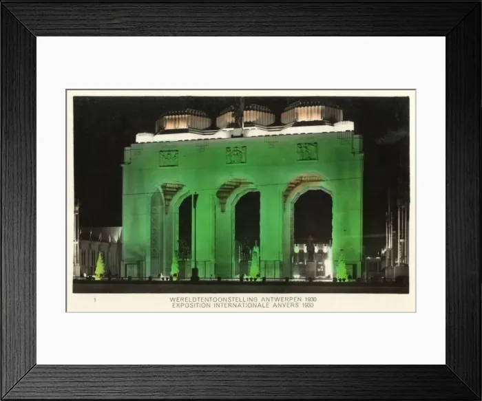 Framed Print : The International Exhibition - Antwerp, Belgium Framed Print : The International Exhibition - Antwerp, Belgium