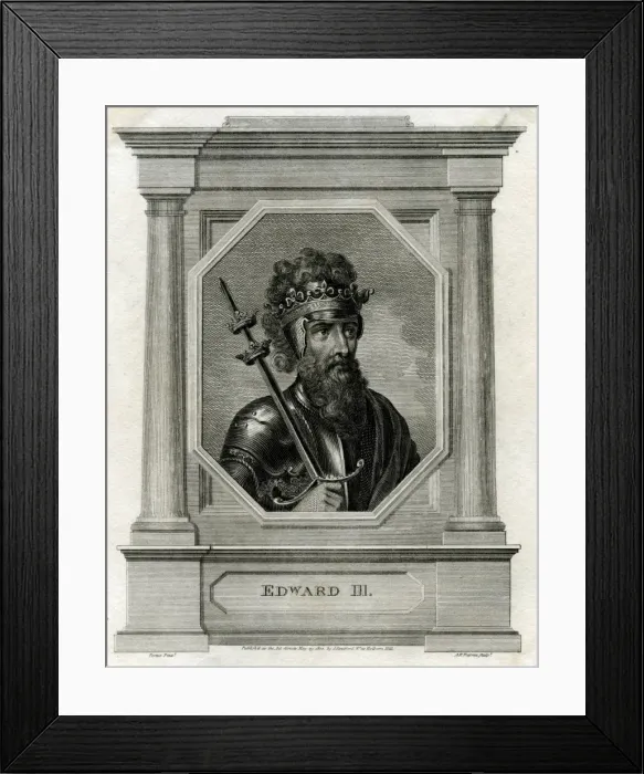 Framed Print : King Edward III of England Framed Print : King Edward III of England