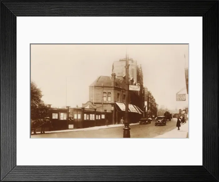Framed Print : Entrance to Chelsea football ground, c. 1920 Framed Print : Entrance to Chelsea football ground, c. 1920