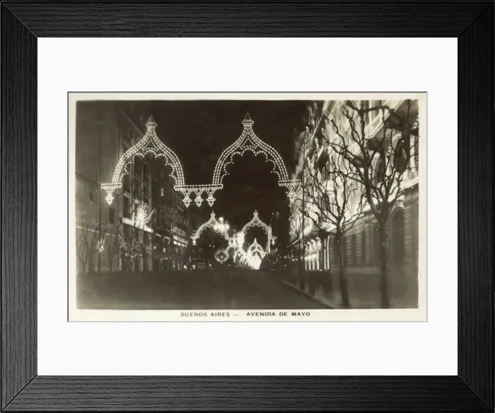 Framed Print : Avenida de Mayo, Buenos Aires, Argentina Framed Print : Avenida de Mayo, Buenos Aires, Argentina