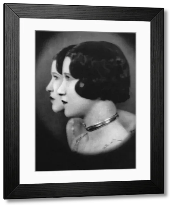 Framed Print : The Ruthven Twins Framed Print : The Ruthven Twins