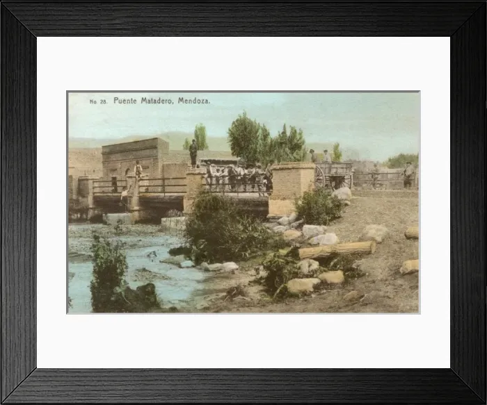 Framed Print : Slaughterhouse Bridge, Mendoza, Argentina Framed Print : Slaughterhouse Bridge, Mendoza, Argentina