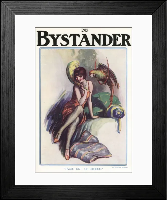 Framed Print : Tales out of School by Webster Murray Framed Print : Tales out of School by Webster Murray