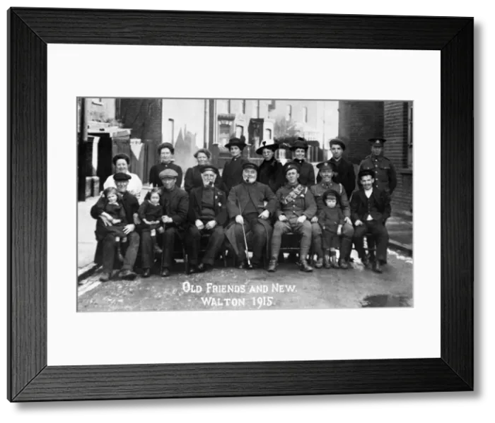 Framed Print : Old Friends and New, Walton-on-the-Naze, Essex Framed Print : Old Friends and New, Walton-on-the-Naze, Essex