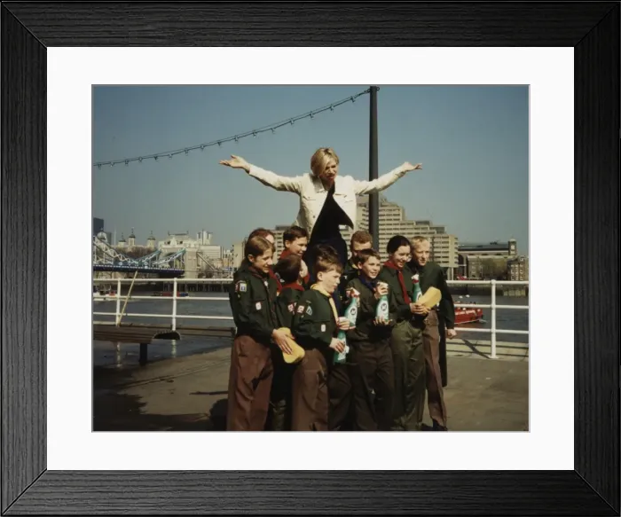 Framed Print : Zoe Ball launching Scout Job Week, London Framed Print : Zoe Ball launching Scout Job Week, London