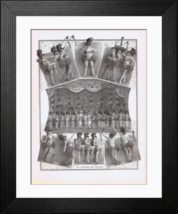 Framed Print : The scene La Redoute du Casino from the revue Bonjour Paris Framed Print : The scene La Redoute du Casino from the revue Bonjour Paris
